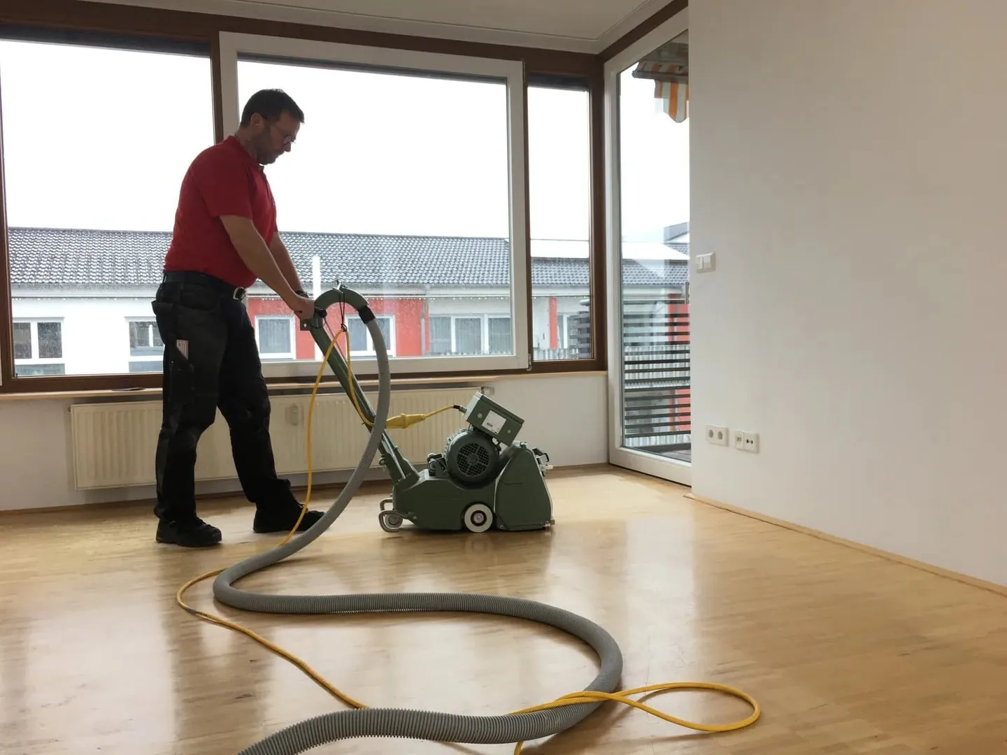 Renovierter Treppenbereich